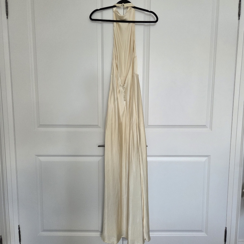 Esther Satin Cowl Maxi Dress - Picture 10 of 11